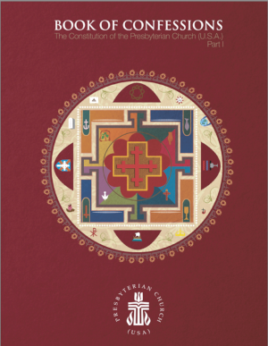 The cover of the Book of Confessions